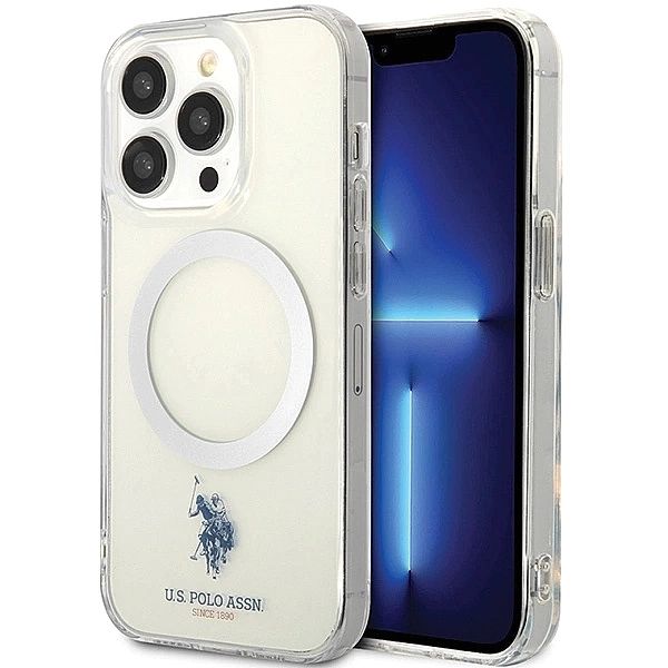 Etui U.S. Polo Assn. MagSafe Collection do iPhone 15 Pro Max - przezro