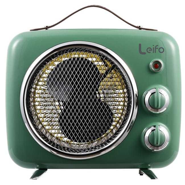 Aquecedor Termoventilador Leifo PARIS LF-18 - Retro Style Heater