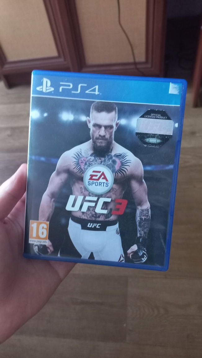 Диск UFC 3 на PS4