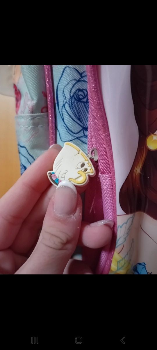 Mochila e lancheira Bela e Monstro