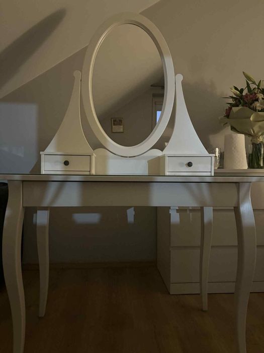 Toaletka Ikea biała