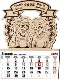 Kalendarz na Dzien Babci I Dziadka