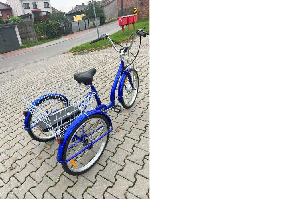 rower trójkołowy elektryczny rehabilitacyjny