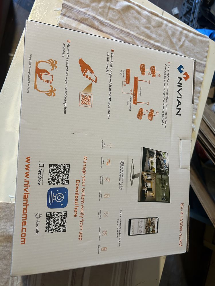 Kit videovigilancia Nivian