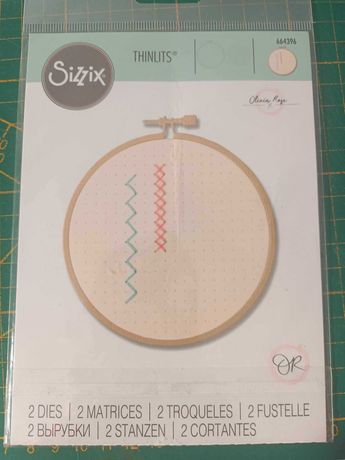 Wykrojnik Sizzix tamborek, scrapbooking