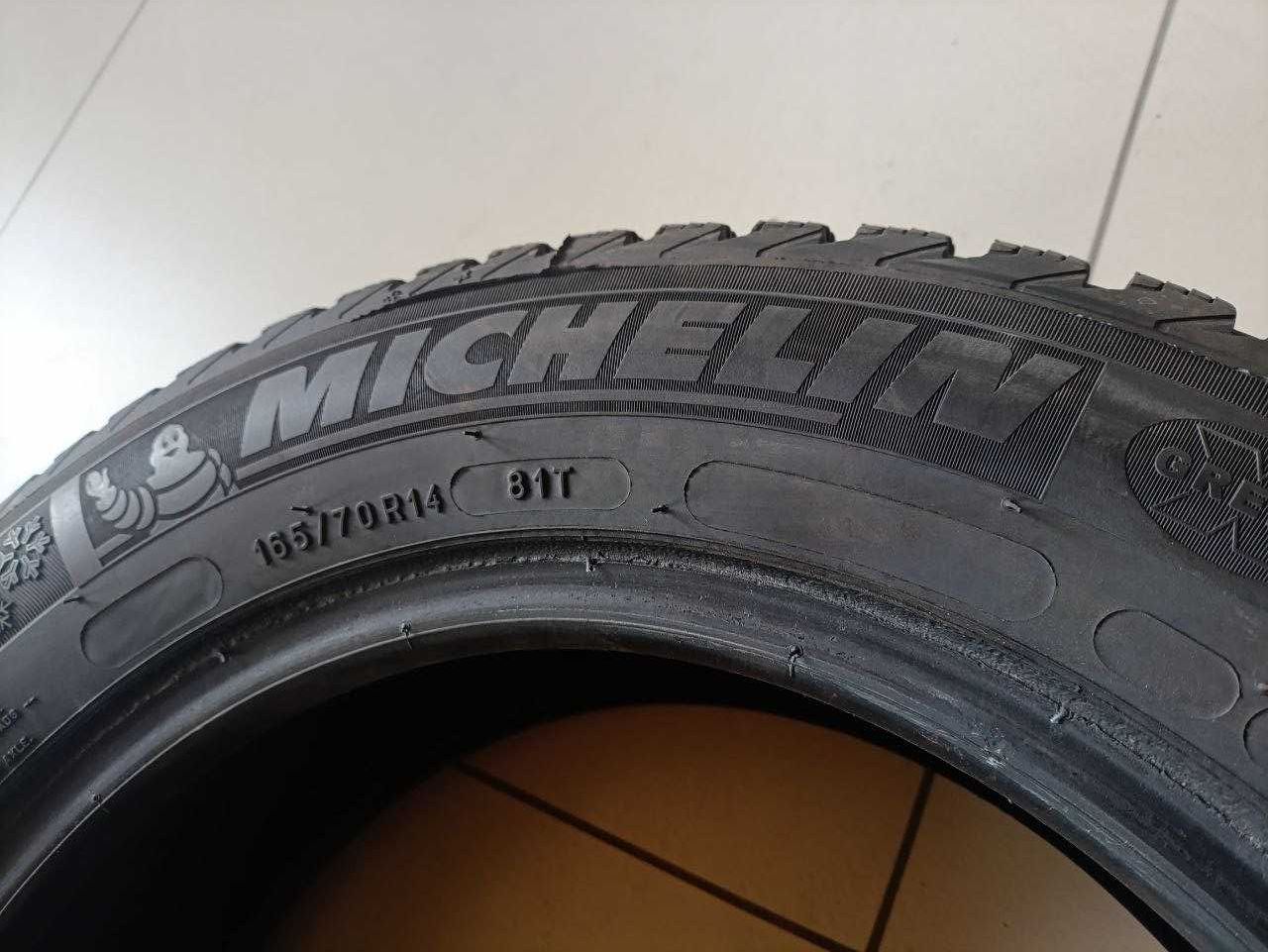 Комплект шин б/у 165/70R14 81T Michelin Alpin A4