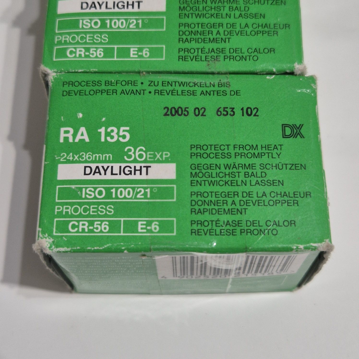 Rolos fotográficos de 35mm Fujichrome