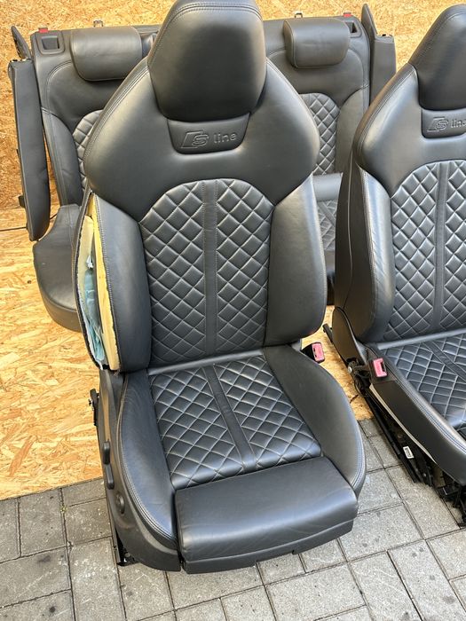 AUDI A6 C7 SLINE Fotele kubełkowe S6 RS6 Competition