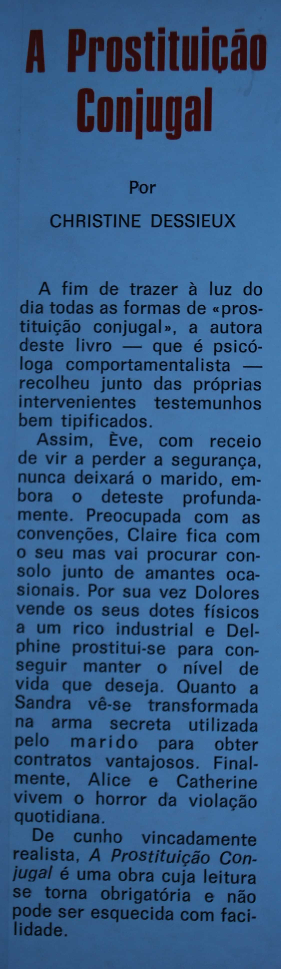 A Prostituição Conjugal de Christine Dessieux