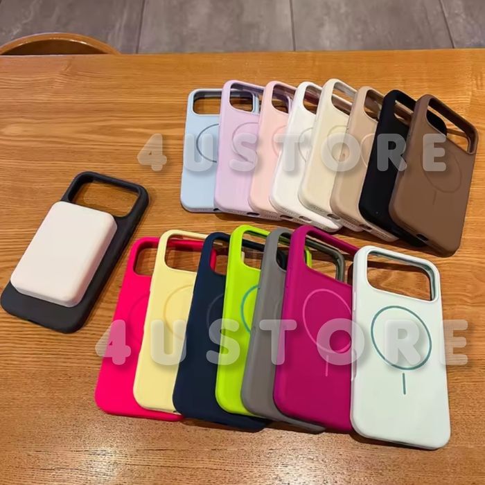 Силиконовый чехол Magsafe на iPhone 17 Pro Max софт тач чохол Силікон