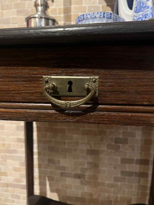 Stolik niciak zabytkowy XIX w eklektyk bideimeier