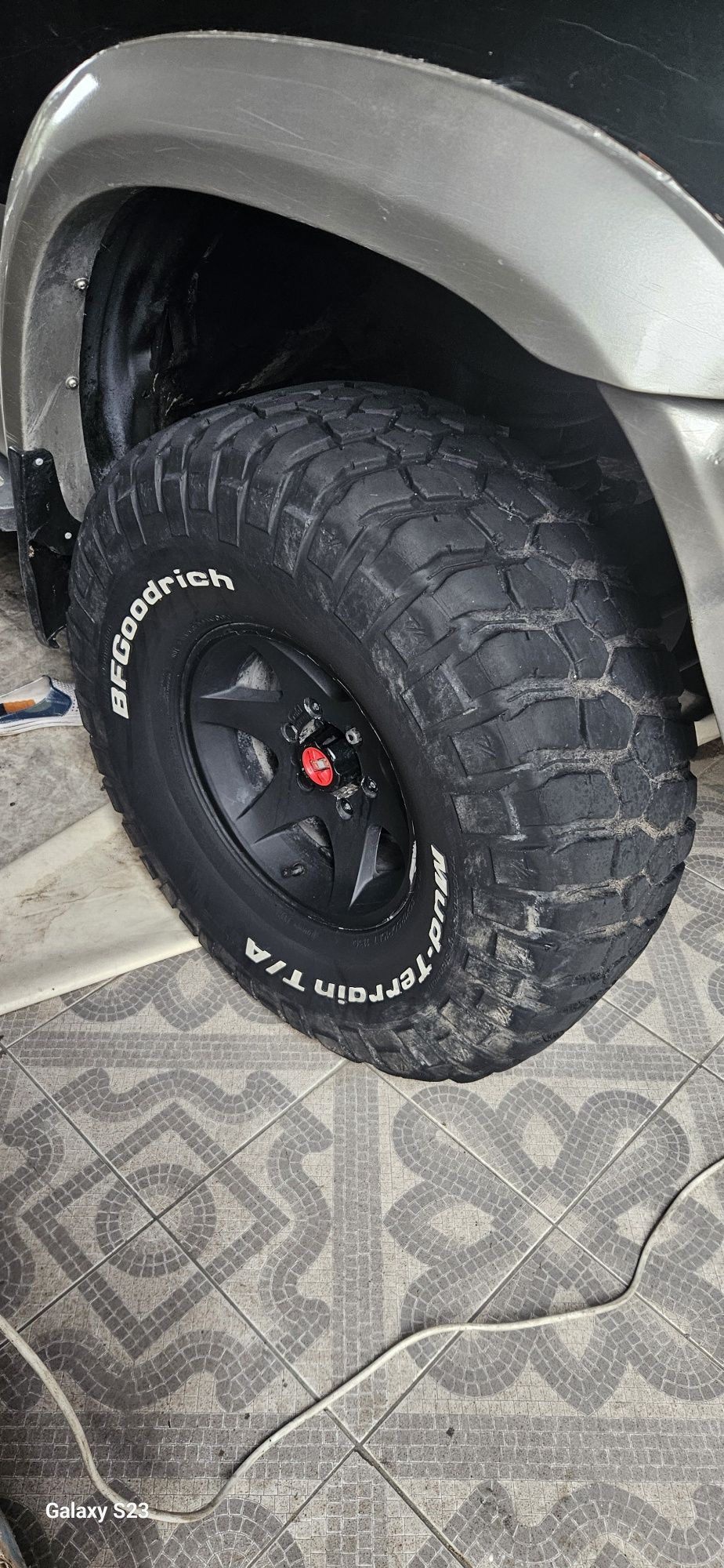 Jantes 15  6x139.7 e pneus 35 12.5 r15 bf goodrich