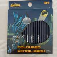 Conjunto de 24 lápis de cor Batman, novos