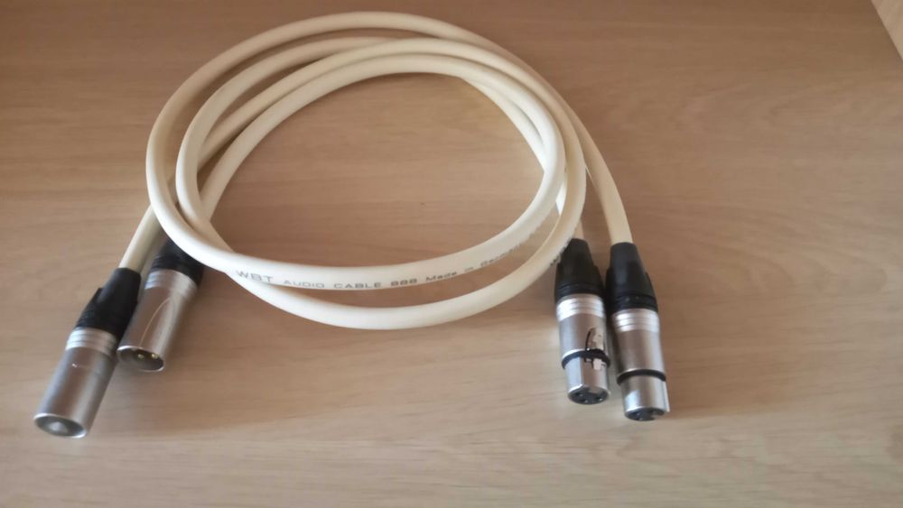 Продам міжблочний WBT, V.D.Hul   XLR , оптичні аудио   кабелі.