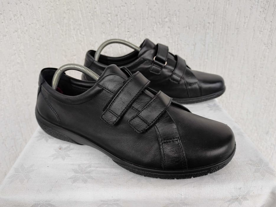 Кожанние туфли Hotter ortholite stability+ р.42