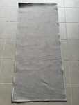 Tapete cozinha antiderrapante, int/exterior, cinz esc, 50x150 cm