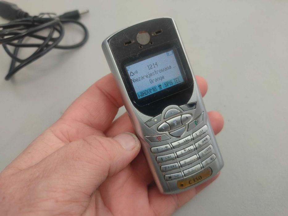 Motorola C350 + bateria +kabel USB / sprawny, simlock Orange