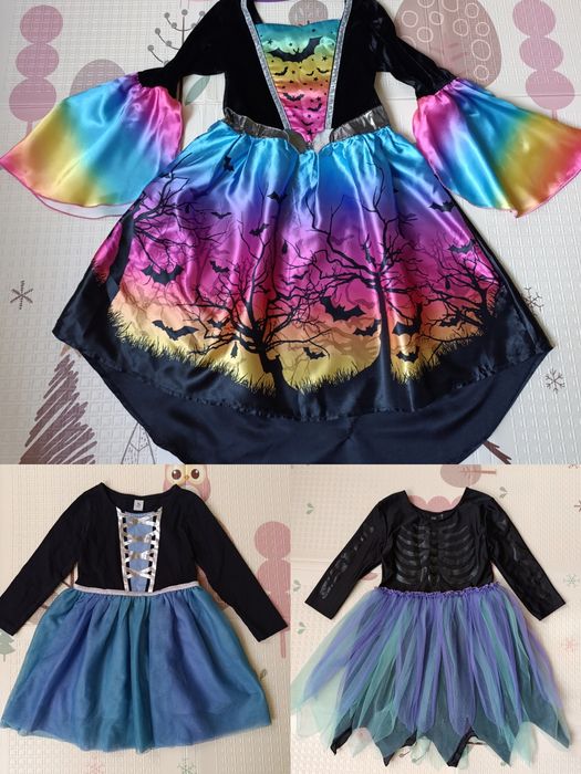 Плаття на Helloween, відьми, чаклунки. 104, 122, 134