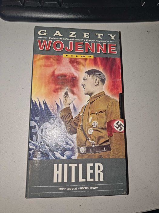 kaseta vhs historyczna gazety wojenne "hitler"