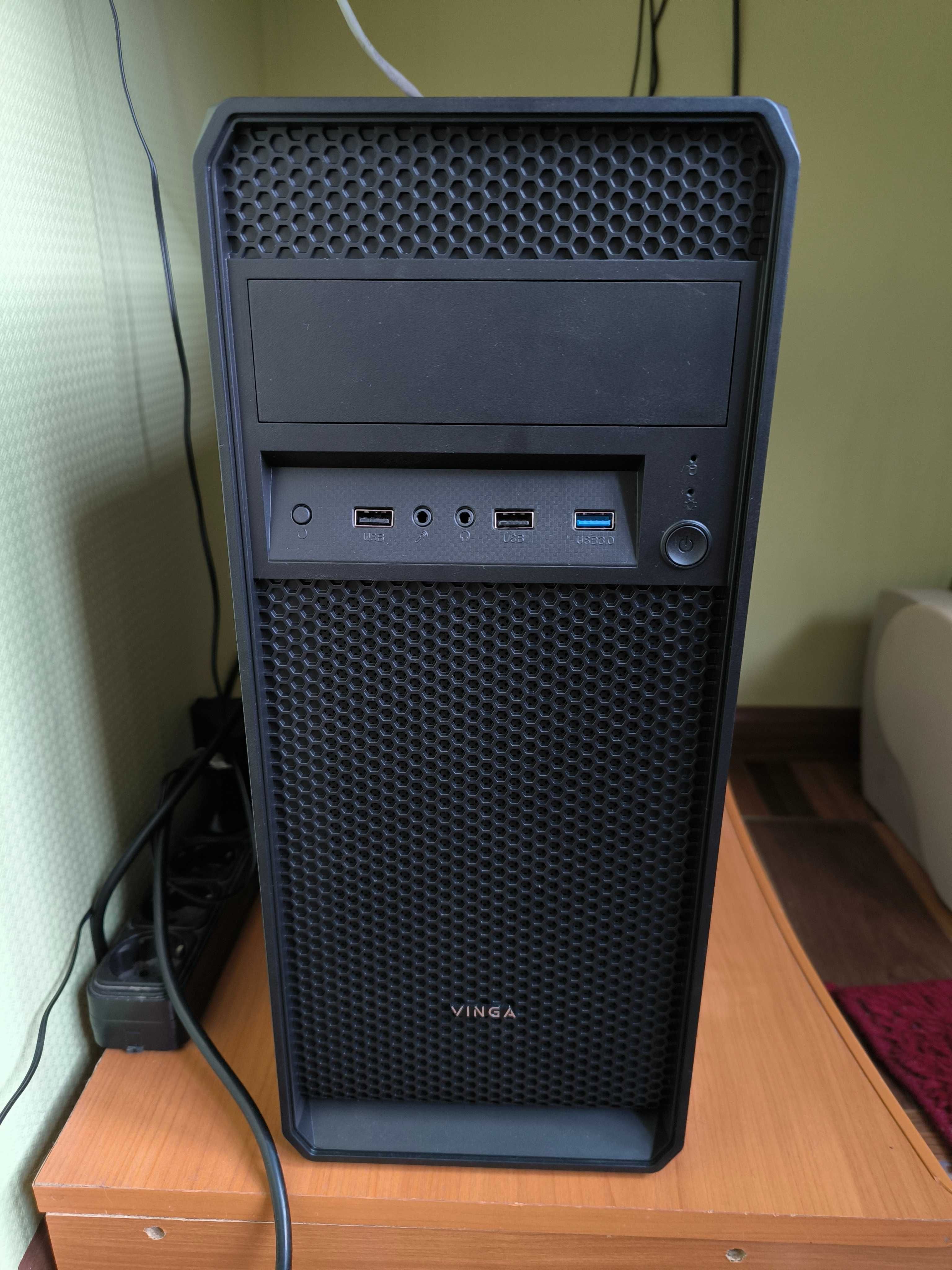 Комп'ютер, системний блок, Core i3 8100, 16ГБ, 120ГБ SSD + 500 ГБ HDD