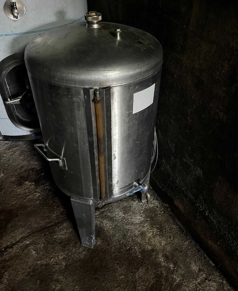 Pipa de 100 litros inox