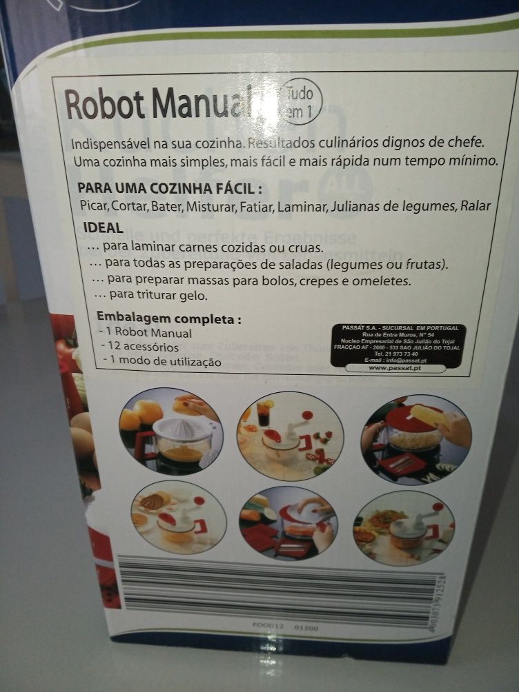 Robot de cozinha manual