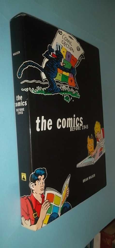 "The Comics Before 1945" - Brian Walker - Livro de grandes dimensões.