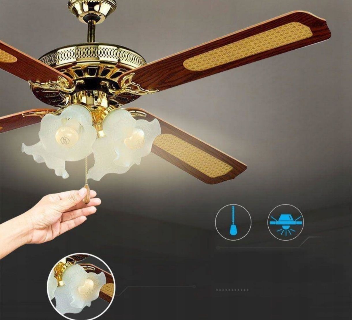 Lampa Wentylator