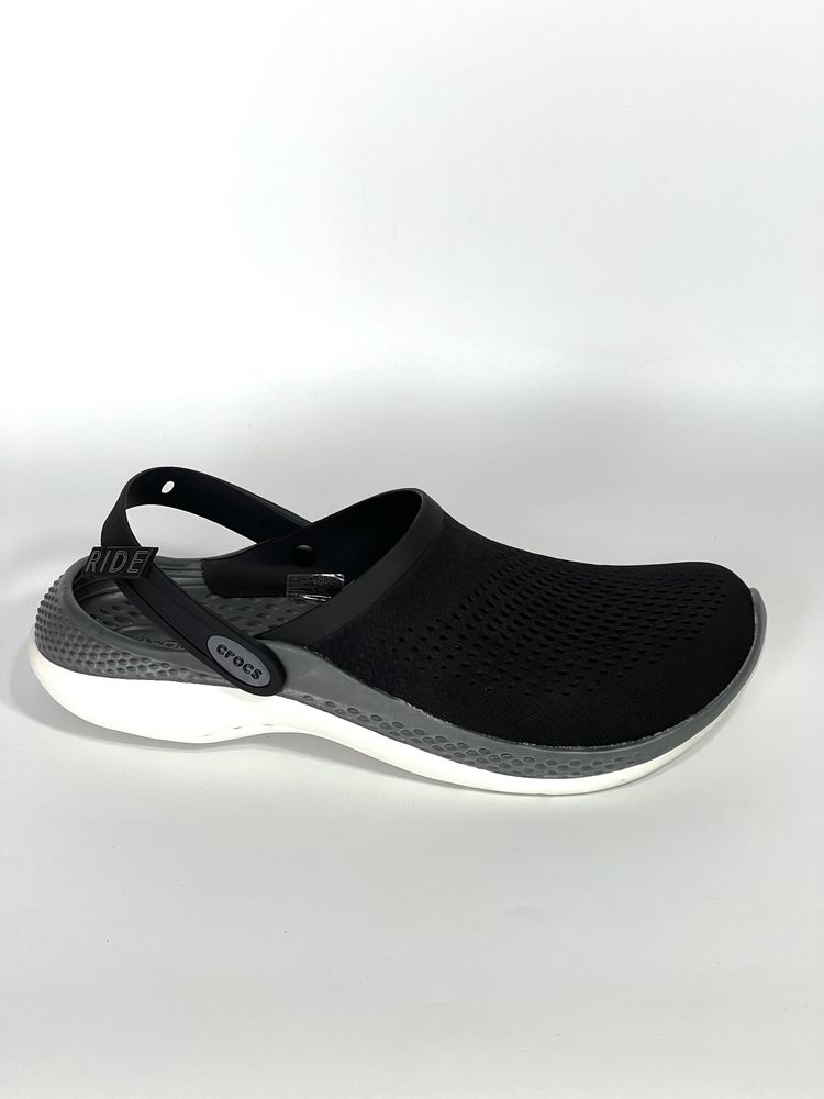 Оригінал Крокси Crocs LiteRide 360 сірі літо 47-48 тапки 207634 сабо