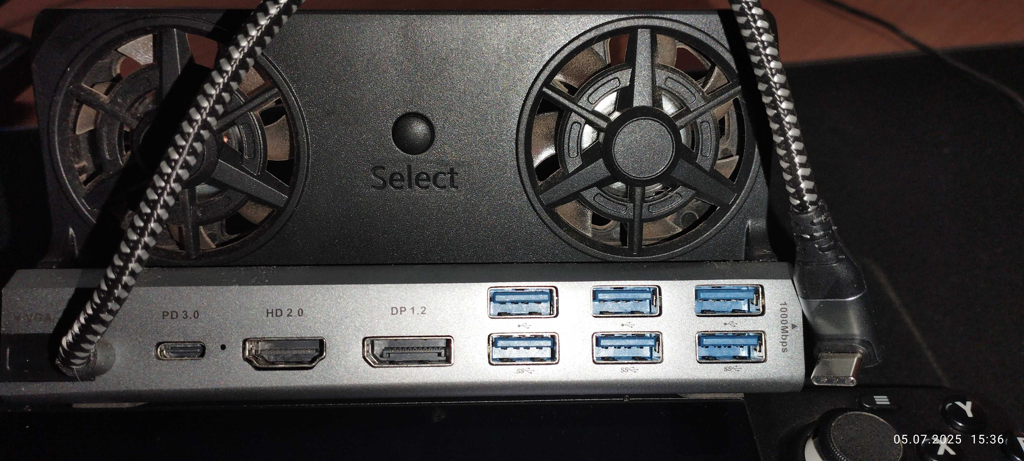 Игровая приставка VALVE STEAM DECK + док-станция 10 в 1