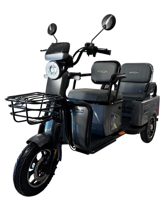 FADA KUBI 1000W • Електротрицикл 72V 25Ah