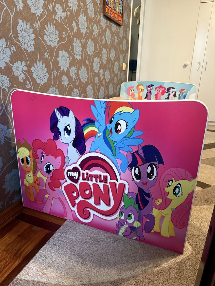 Кровать/ліжко дитяча/підліткова/детская My little pony з матрасом