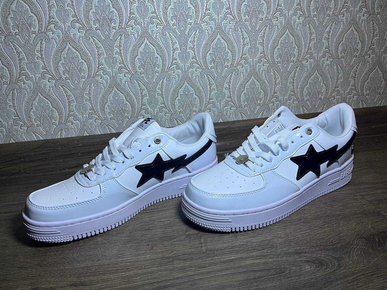 44р bape sta white original (бейп ста 44р,28см ,Новые, Найк,Nike force