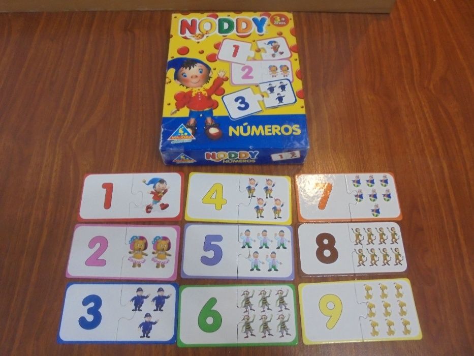 Puzzle Noddy - 1 ao 9, da Majora