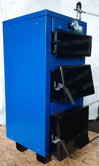 Котли твердопаливні БілЕко-10К/4 на дровах і вугіллі