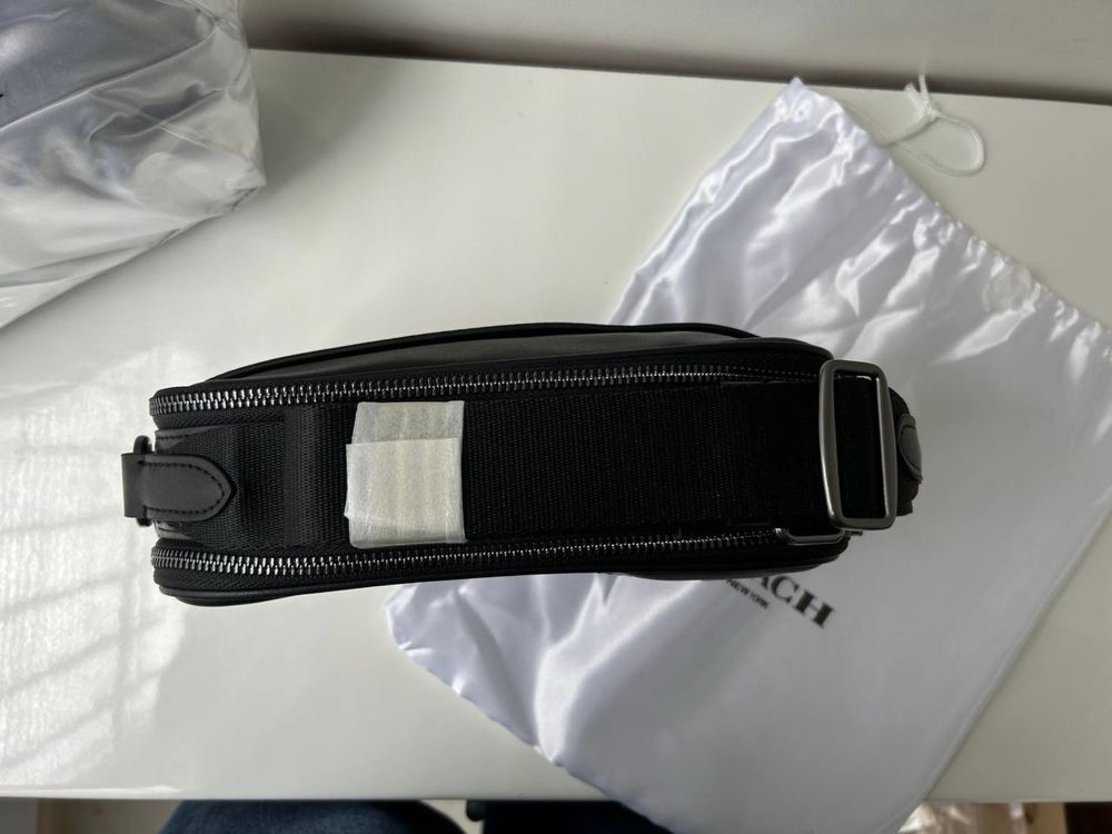 Мужская сумка coach ОРИГІНАЛ через плече