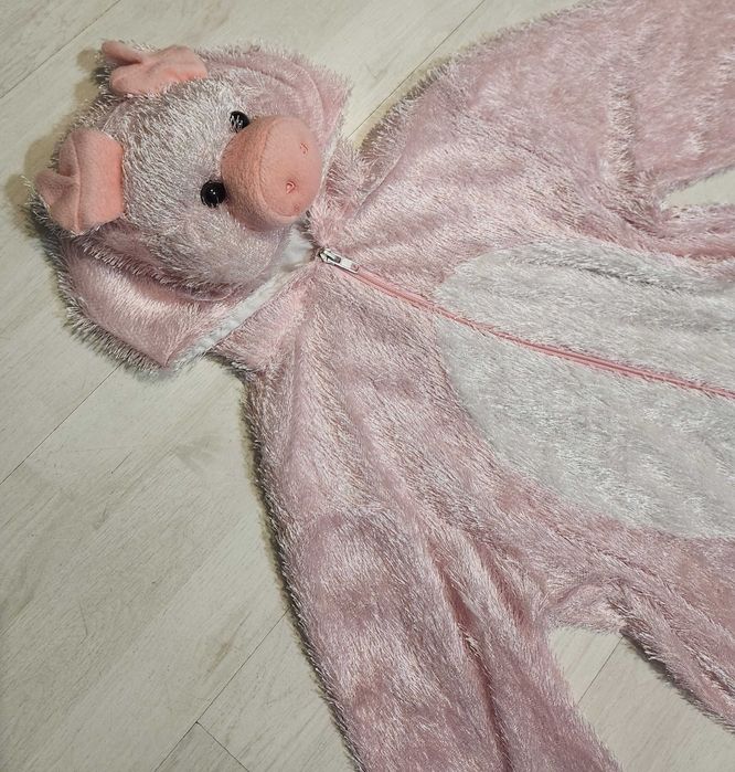 strój prosiaczek świnka prosiak kombinezon świnki 2597