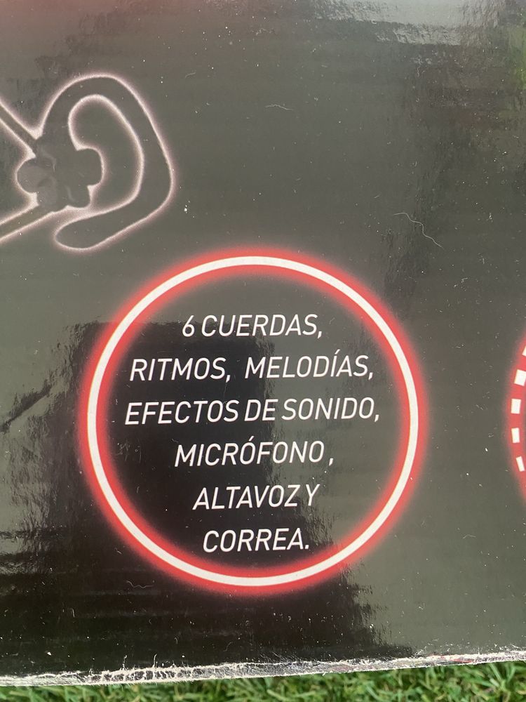 Guitarra eletrica com microfone Paw patrol Patrulha pata