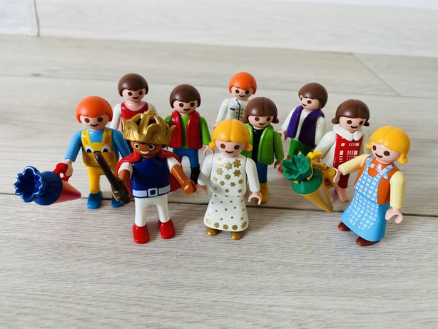 Figurki dzieci playmobil 10 sztuk