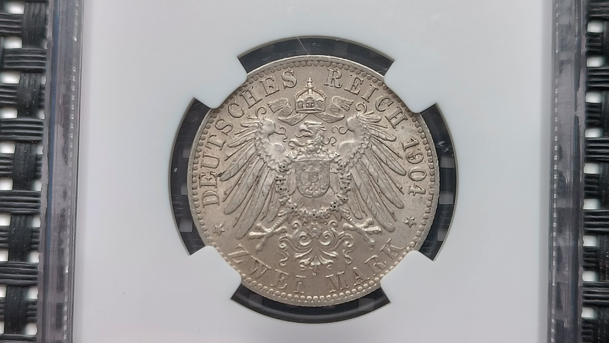 2 Марки 1904 Бремен NGC MS64