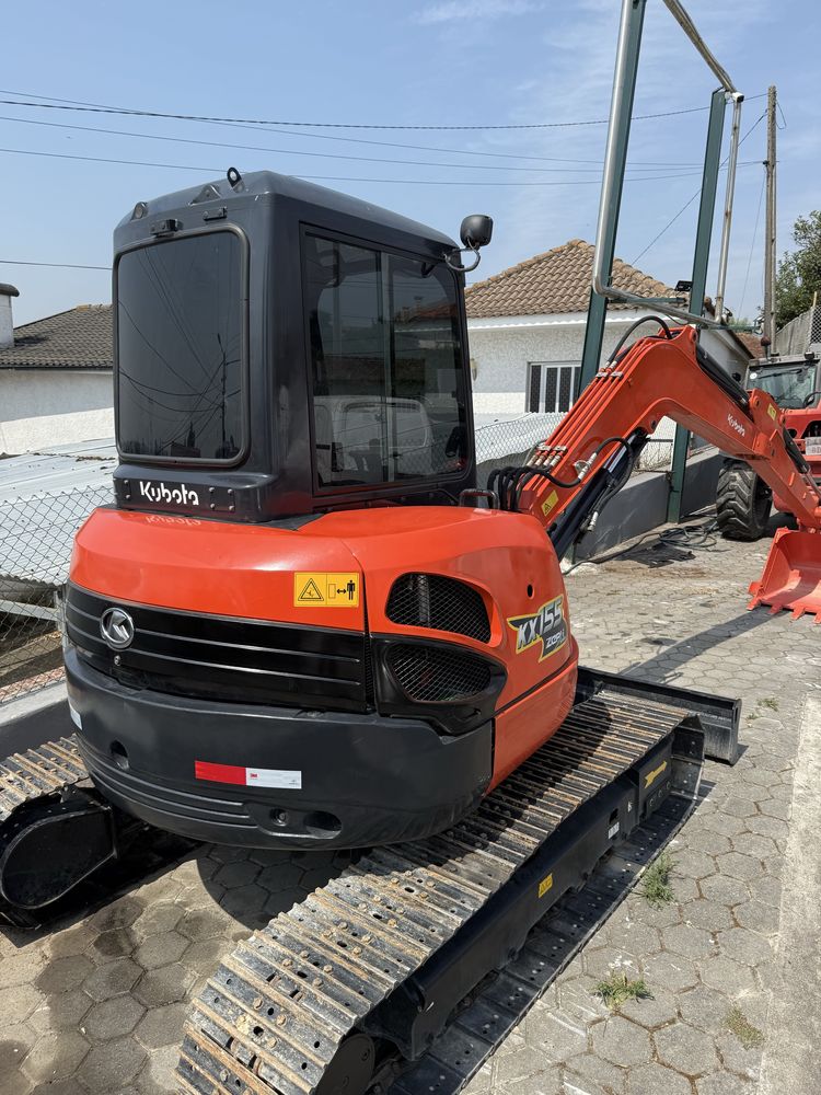 Kubota KX155‑3SZ – Mini Escavadora (2012)