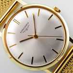LONGINES zegarek męski VINTAGE 1970 lite ZŁOTO 14K / 585 cal. 284