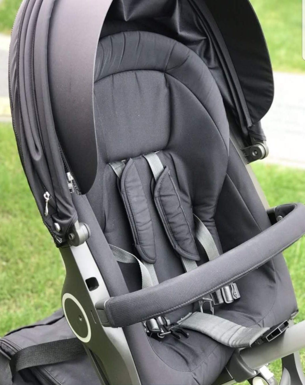 Візок Stokke Xplory v5  2 в 1 чорний, Стокки 5