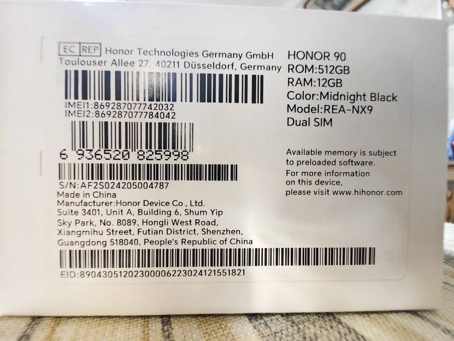 Honor 90 como novo 512GB