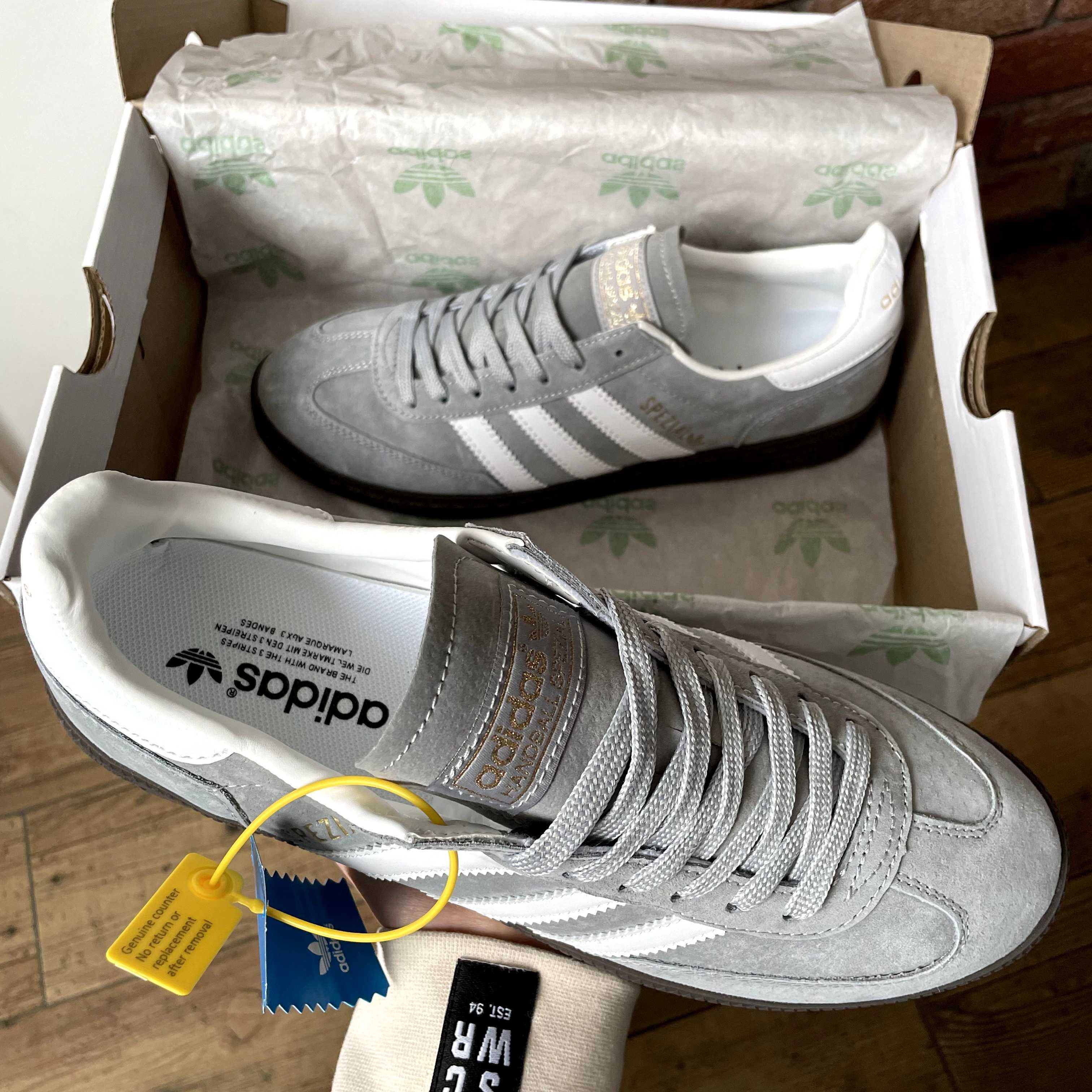 Кросівки Adidas Spezial Grey White 41-46р