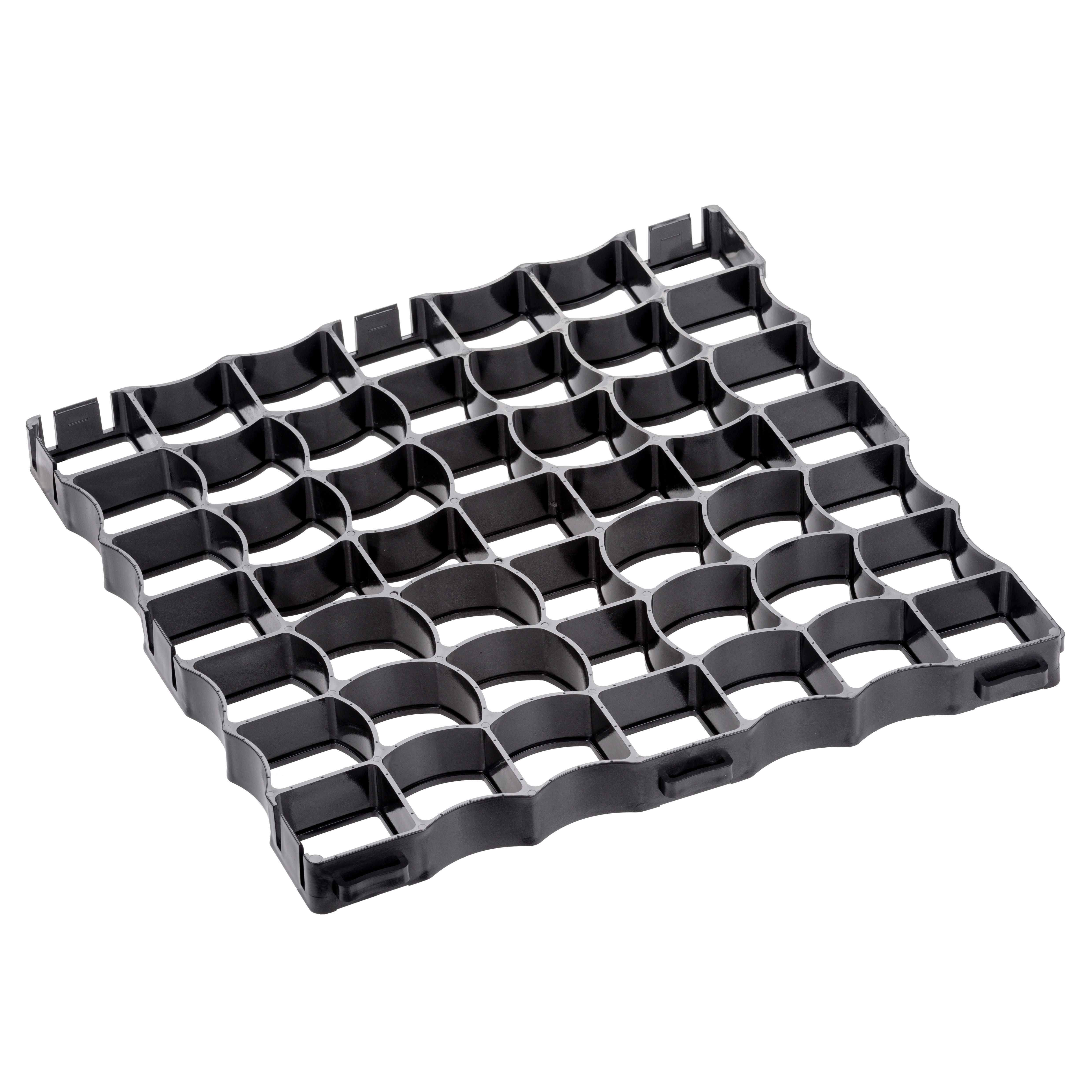 PROMOCJA !! Kratka Trawnikowa Chodnikowa Parkingowa 50x50x4 cm CZARNA