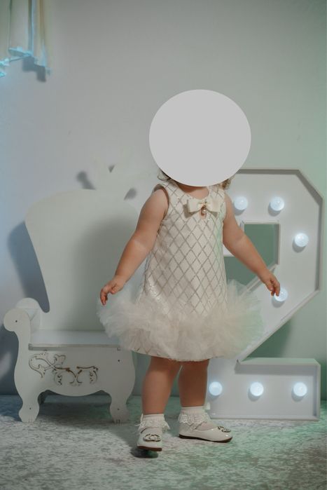 Плаття дитяче святкове біле