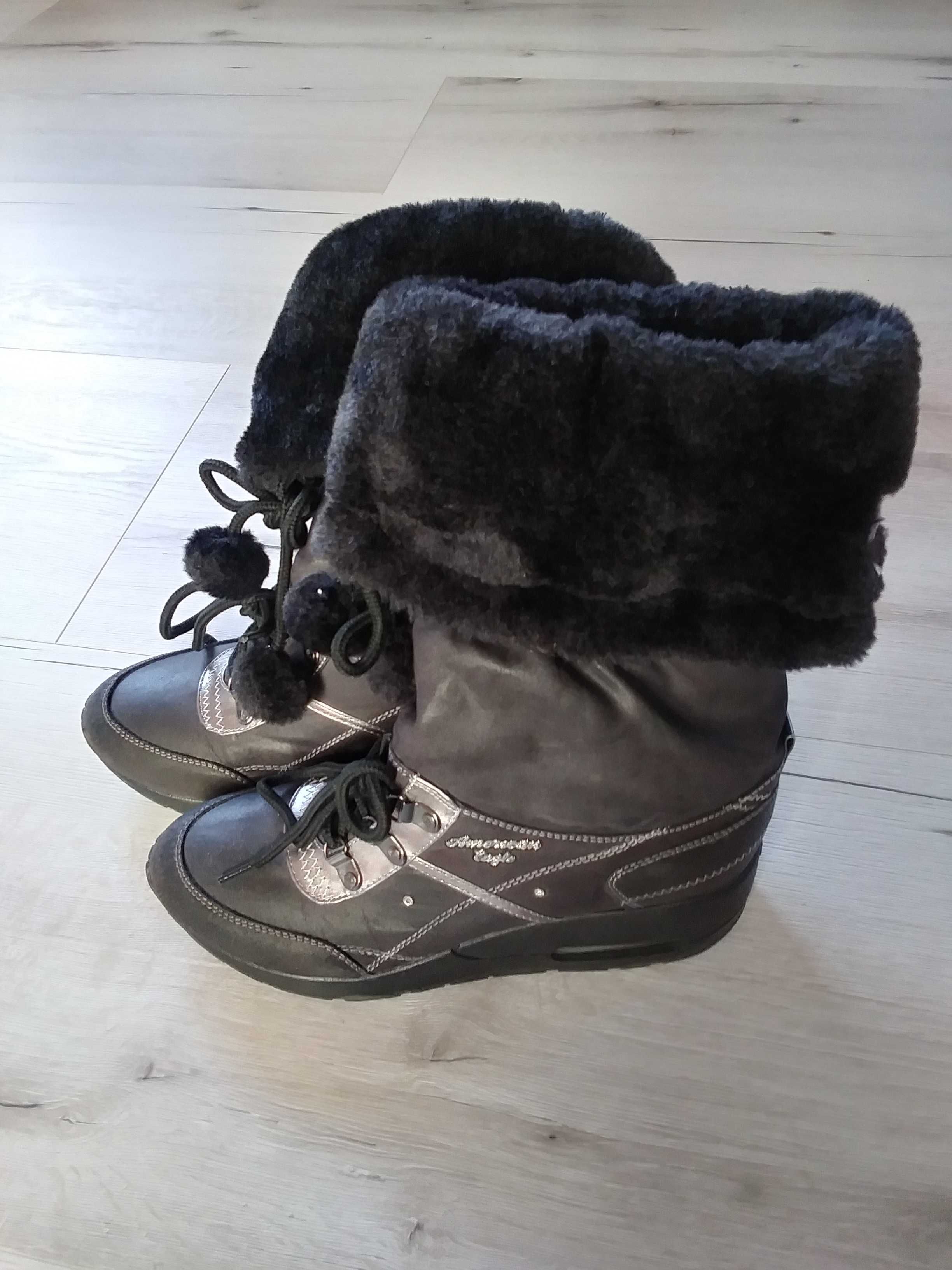Damskie buty zimowe r.39