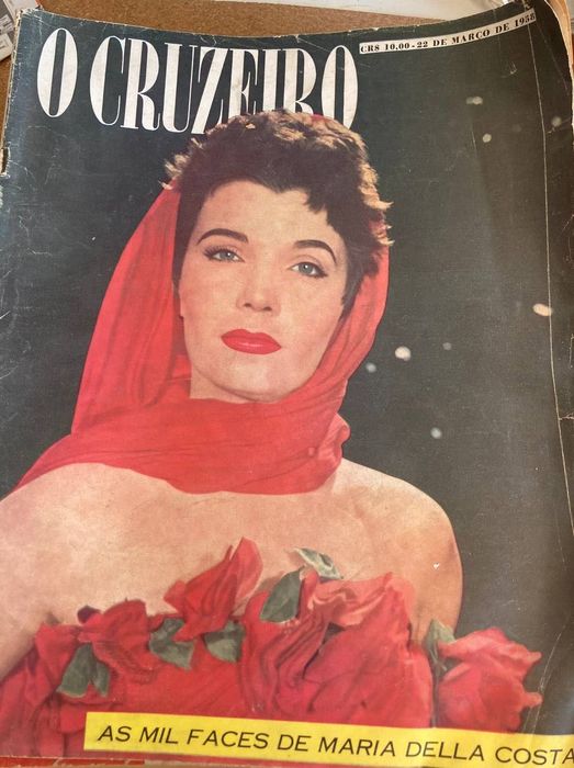 revistas “o cruzeiro” do final dos anos 50