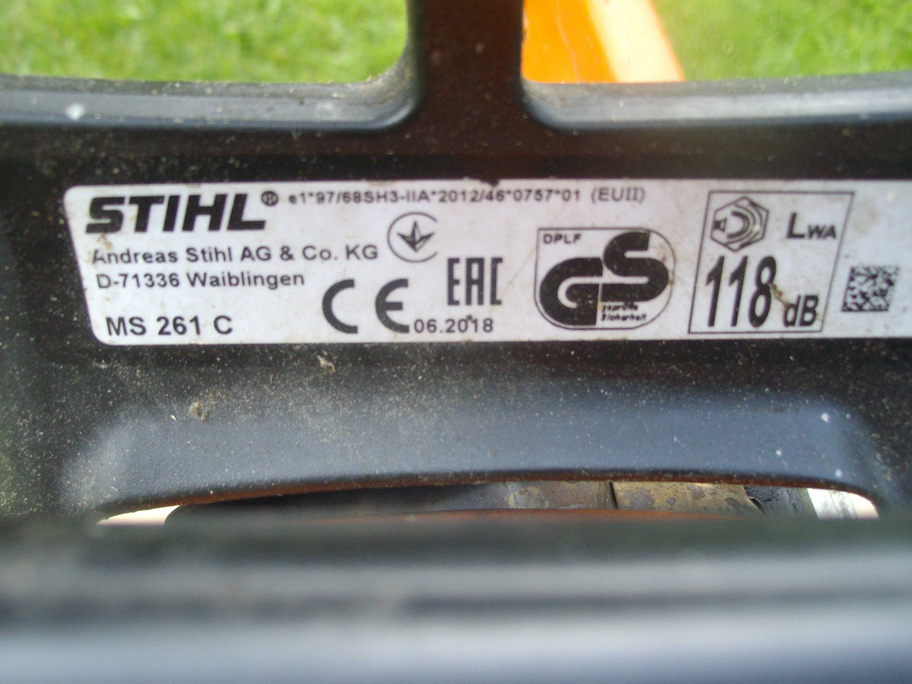 piła spalinowa stihl ms 261